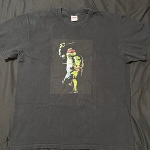 Supreme Charcoal Crewneck Tee